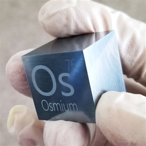 Osmium: A Dense and Inert Material for High-Performance Applications!